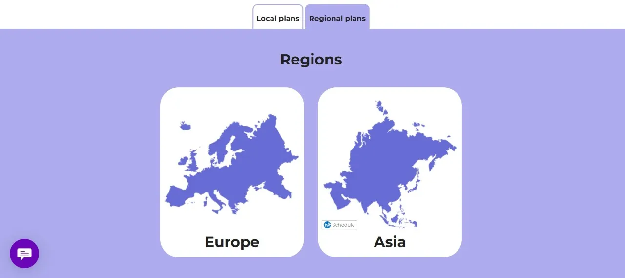 bnesim regional plans